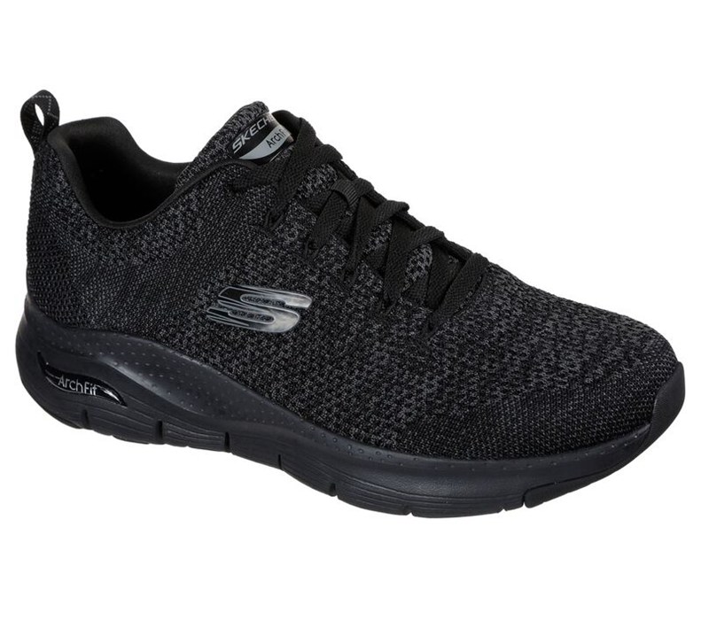 Skechers Arch Fit - Paradyme - Mens Sneakers Black [AU-FL8781]